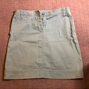 J.Crew Factory Dusty Blue Knee length skirt